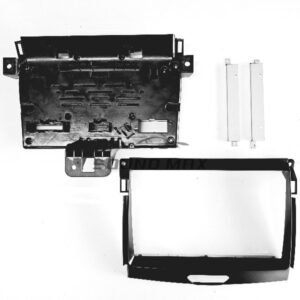 FORD Ranger Everest 2015+ 9 Inch Black Stereo Fascia Panel Head Unit Fitting Frame Kit
