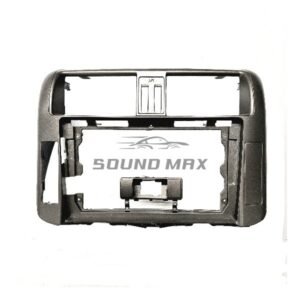 TOYOTA Land Cruiser Prado (150) 2009-2013 Silver Grey 9 Inch Stereo Fascia Panel Head Unit Fitting Frame Kit