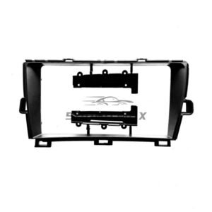 TOYOTA Prius 2009-2016 Black 9 Inch Stereo Fascia Panel Head Unit Fitting Frame Kit