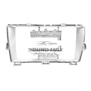 TOYOTA Prius 2009-2016 Silver 9 Inch Stereo Fascia Panel Head Unit Fitting Frame Kit