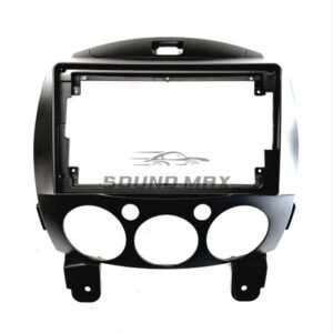 MAZDA 2 Demio 2007-2014 Black 9 Inch Stereo Fascia Panel Head Unit Fitting Frame Kit