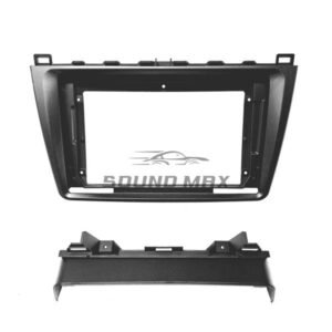 MAZDA 6 Atenza 2008-2012 UV Black 9 Inch Stereo Fascia Panel Head Unit Fitting Frame Kit