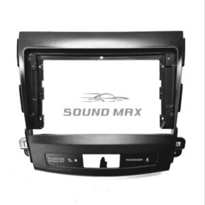 MITSUBISHI Outlander XL, CITROEN C-Crosser, PEUGEOT (4007) 2006-2012 Black 9 INCH Stereo Fascia Panel Head Unit Fitting Frame Kit