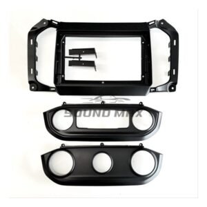 HOLDEN Colorado 2016-2022 Trailblazer 2017-2020 9 Inch Black Stereo Fascia Panel Head Unit Fitting Frame Kit