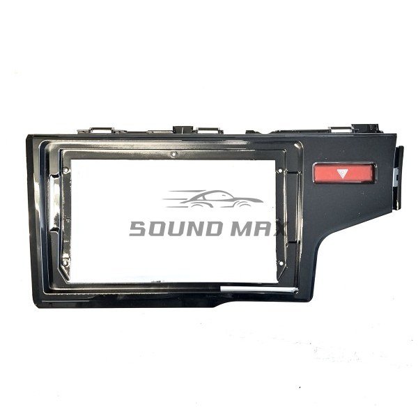 HONDA Jazz Fit 2013+ UV Black 9 inch Stereo Fascia Panel Head Unit Fitting Frame Kit