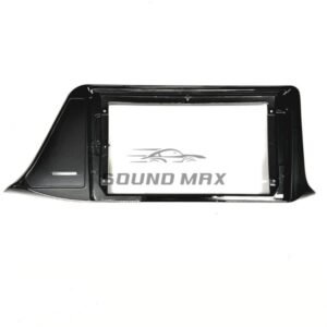 TOYOTA IZOA C-HR 2016+ Base model 9inch UV Black Stereo Fascia Panel Head Unit Fitting Frame Kit