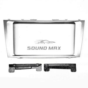 TOYOTA Camry Aurion DAIHATSU Altis 2006-2011 Silver Grey 9inch Stereo Fascia Panel Head Unit Fitting Frame Kit