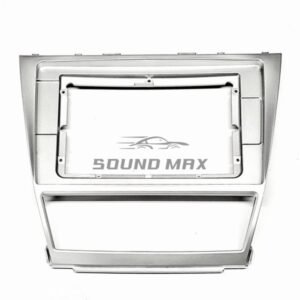 TOYOTA Camry Aurion DAIHATSU Altis 2006-2011 Silver Grey 10.1 inch Stereo Fascia Panel Head Unit Fitting Frame Kit