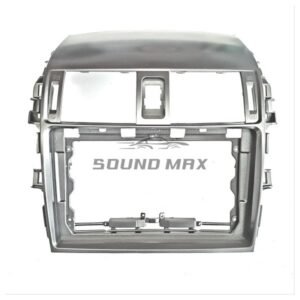 TOYOTA Corolla 2007-2013 Grey 9 inch with Aircon part Stereo Fascia Panel Head Unit Fitting Frame Kit